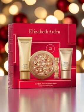 Elizabeth Arden 4-Pc Nourishing & Age-Defying Skincare Set - NIB
